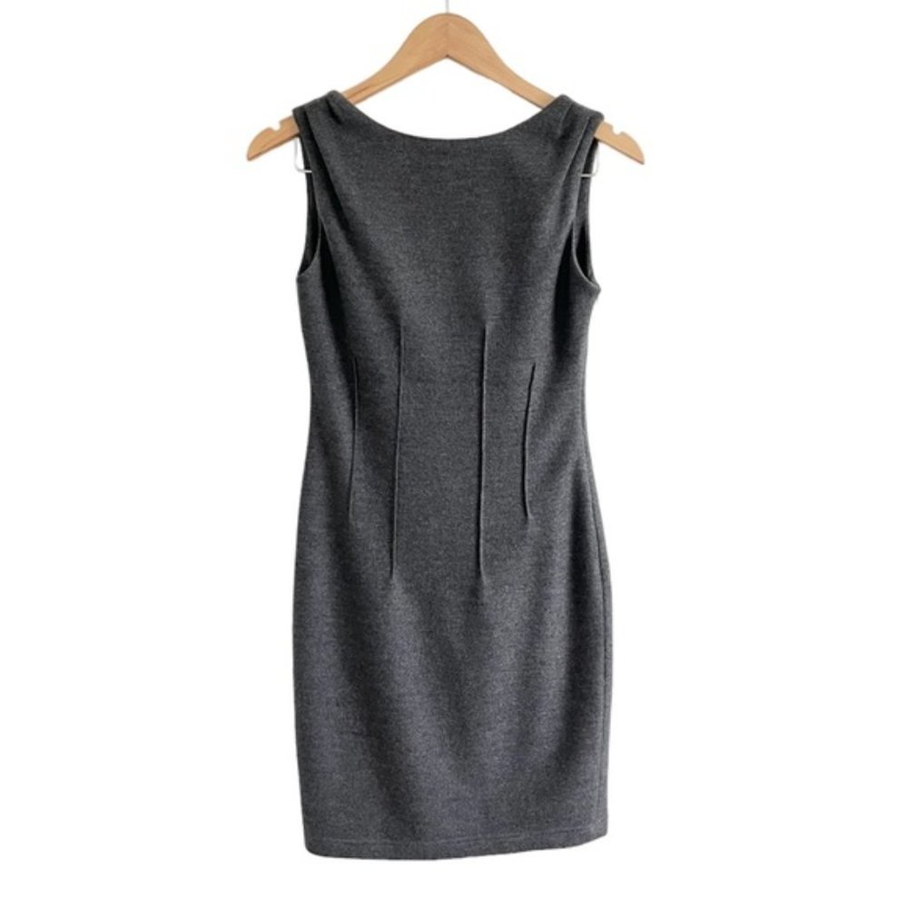 Obakki Wool Bodycon Dress Sleeveless